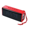 Wireless Charging Alarm Clock FM Radio Bluetooth Speaker with Microphone