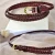 Import women 1cm thin silver braided belt cowhide bonded leather handmade knit belt ladies genuine leather weave belt from China