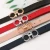 Import Women Luxury Brands Famous designer leather belt waist genuine leather belts from China