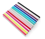 Women Men Sports Headband Football Yoga Anti-slip Elastic Rubber Sweatbands