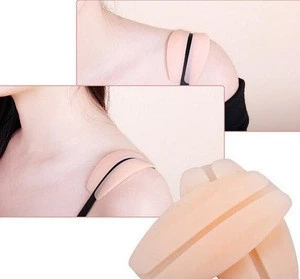Women Protect Shoulder Bra Strap Pad Removed Medical Silicone Pads