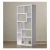 Import Wooden Adjustable Bookshelf morden white Desk Storage Rack Display Shelf Counter Top Bookcase from China