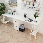 Wooden  Computer Desk With Shelf Cube Storage Bookcase Workstation Laptop PC Table