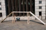 Wooden pet walk ramp dog climbing ladder dog training product