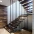 Import wooden staircase stair suppliers indoor staircase designs from China
