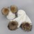 Import Wool knitted hats scarf sets adult child winter fur pom pom beanie scarf from China