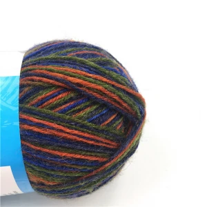 wool nylon yarn blend yarn winter warm for hand knitting