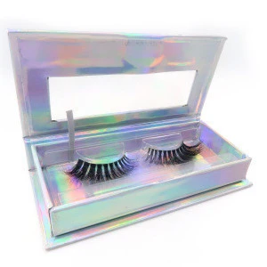 Worldbeauty wholesale private label eyelashes clear band Korean silk PBT fiber 3D faux mink lashes