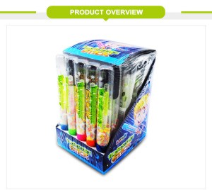 WQ hot sale glow stick toys  with colorful fruit flavour sweet candy in sword shaped