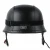 Import XF270201 Motorcycle Biker WWII Style DOT Black Leather German Motorcycle HALF Helmet w/Pilot from China