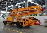 XINIU concrete pump,22m 25m 28m concrete pumps, truck mounted concrete pump for sale
