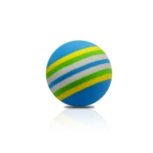 XJT Customizable color Sponge golf ball Outdoor Practice Training Aid Indoor Rainbow EVA Foam Golf Balls