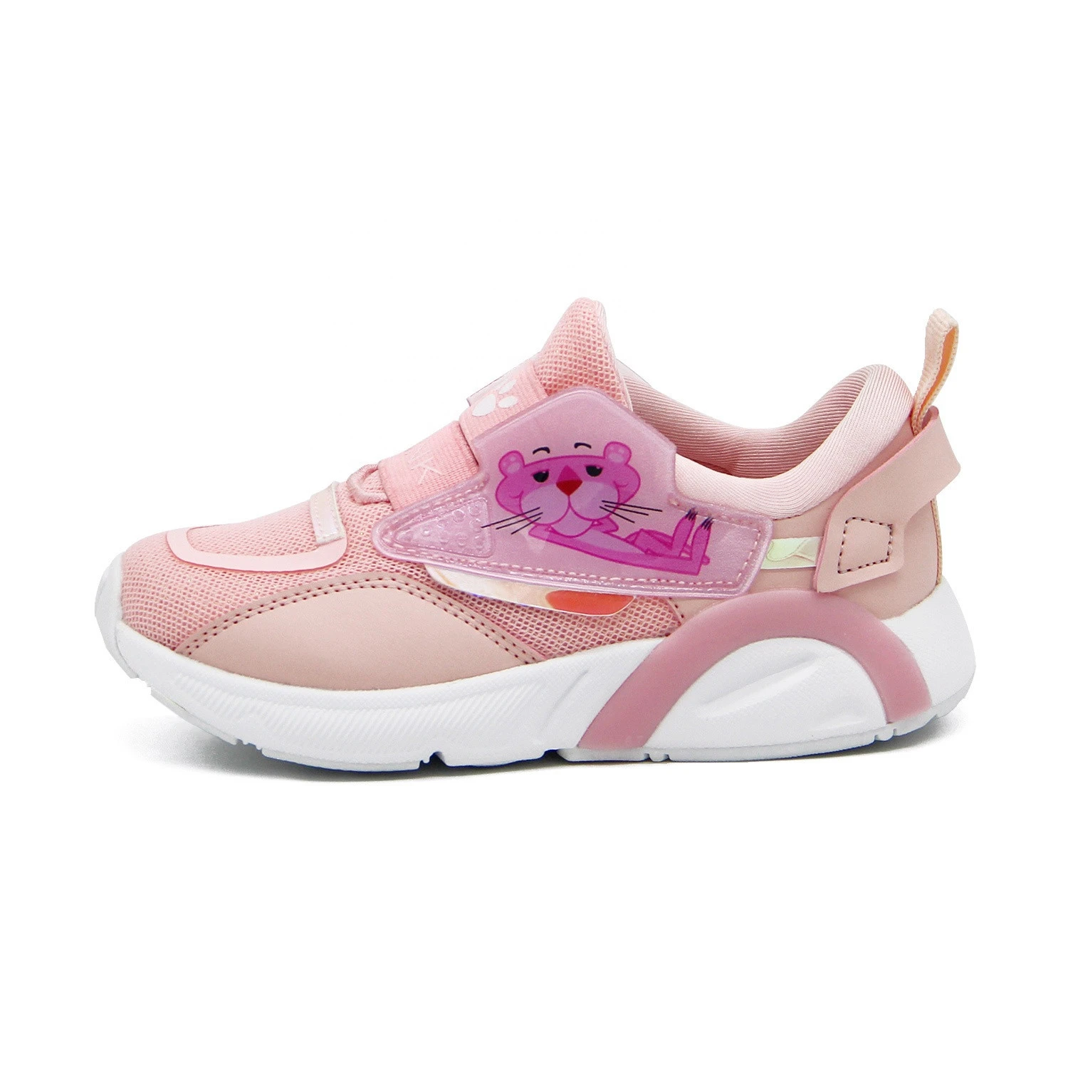 Zapatos Mayorista Pink Lighting Up Deodorization Children Girl Kids Sneakers Shoes