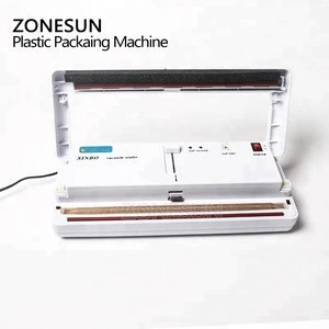 ZONESUN Magic Seal Household food vacuum packaging machine sealing machine smart wet laminator 220V Home Vacuum food sealer
