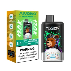 Aivono Avn Mate 120K Pineapple Orange Lime Mint Premium Vape Best Wholesale Price Turkey Global