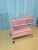 Import luxury hospital baby trolley/new born baby trolley with height adjustable and wheel/baby crib with wheels from China