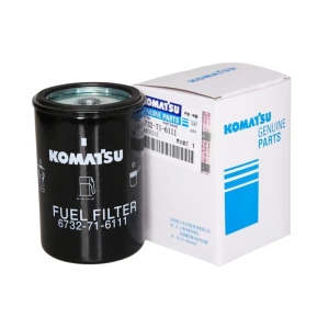 Genuine Komatsu Fuel Filter 6732-71-6111 | OEM Heavy Equipment Spare Parts Supplier UAE