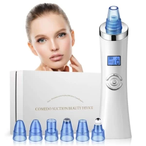 Pore Cleaner Black Head Suction Extractor Tool Facial Electronic Blackhead Removal Machine