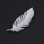 Statement Cubic Zircon Brooch