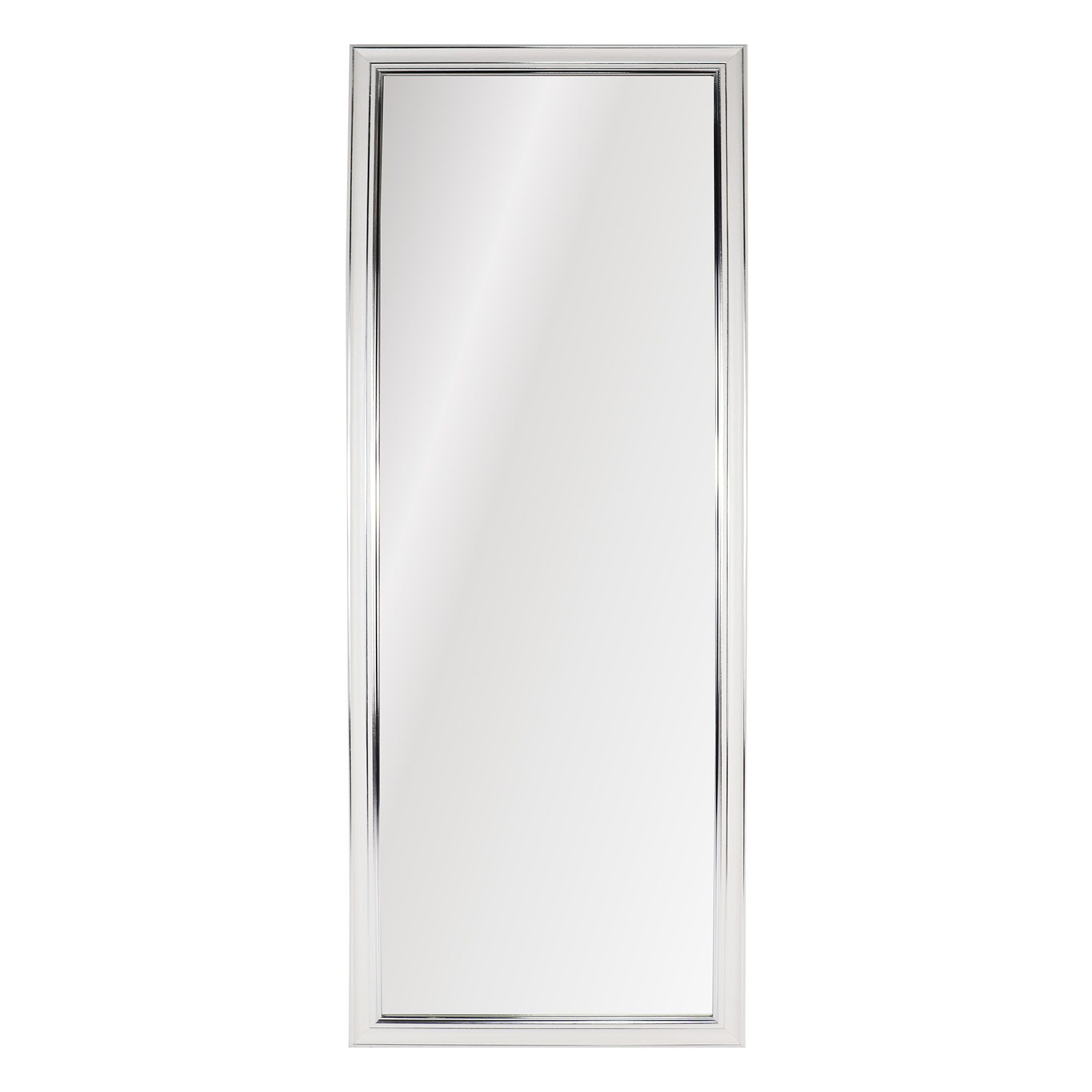 Buy Silvery Rectangular Mirror With Black Line Made By Ps And Mirror ...
