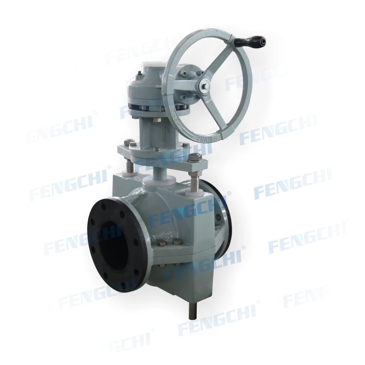 Buy Manual Operated Pinch Valve With Gearbox from Anhui MAIOS Fluid ...