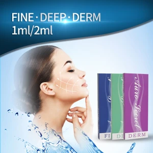 1ml 2ml 10ml dermal filler hyaluronic acid hig concentration for winklles filling