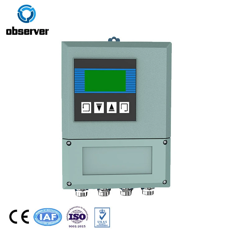 0.1~15m/s integrated electromagnetic magnetic water flow meter sensor