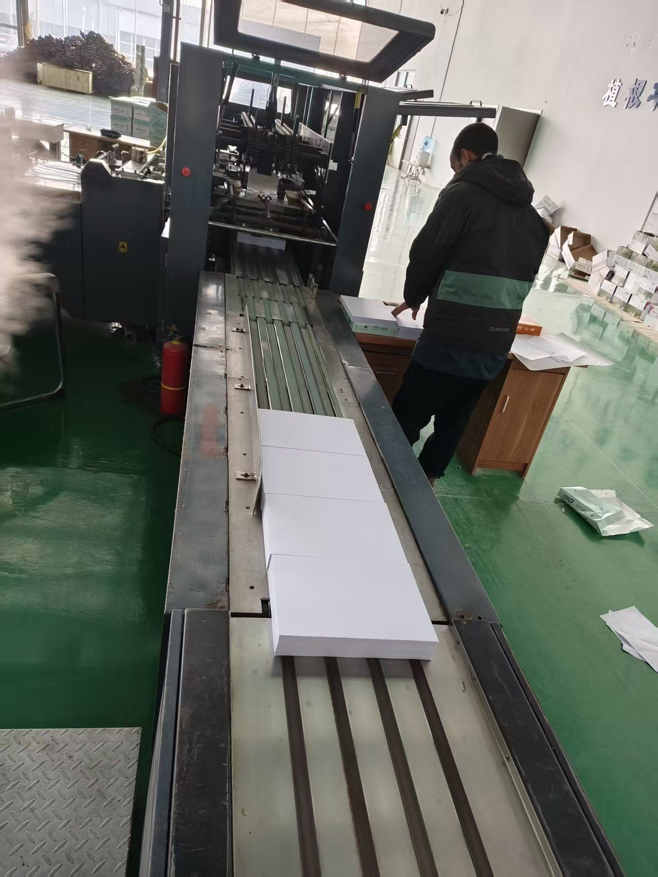 Copy Machine Line Buy Low Speed A4 Automatic Production Line, Copy Paper Production Line ...