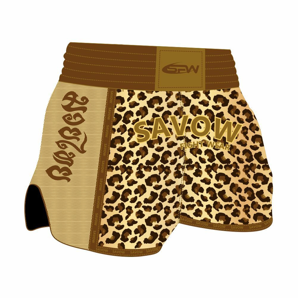 Premium Muay Thai Shorts Print Design For Men Training