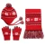 Knitted hat, scarf and gloves three-piece set 100% Acrylic Warm winter