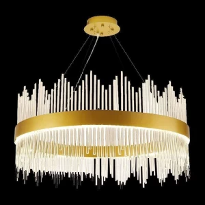 Nordic modern luxury decorative indoor kitchen crystal chandeliers
