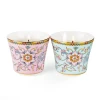 Set of 2 Scented Soy Candle with Ceramic Jar