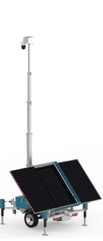 SOLAR SURVEILLANCE TOWER