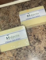 Natural soap for eczema, psoriasis, acne, dry skin and private care