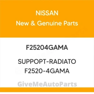F25204GAMA Genuine Nissan SUPPOPT-RADIATO F2520-4GAMA