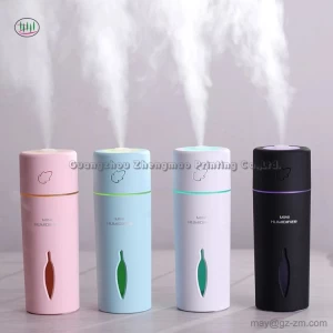 Portable Leaf USB Air Humidifier Atmosphere Lamp Aroma Diffuser Desktop Office Air Conditioning Room Vehicle Humidifier