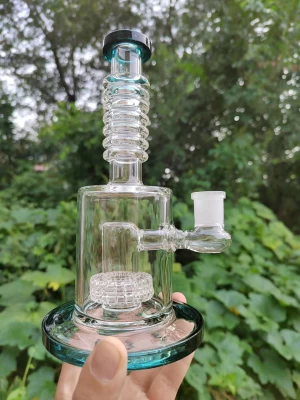 10 inch 14 mm Joint Matrix Perc Glass Bong Water Pipes