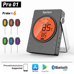 Best Meat thermometer  Bluetooth BBQ Grill Thermometer ODM&OEM manufacturer Supplier