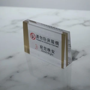 Manufacturers direct magnetic thickened acrylic table card table sign crystal decca display card picture frame price tag