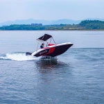 15ft fiberglass water sport boat speed boat for wholesale