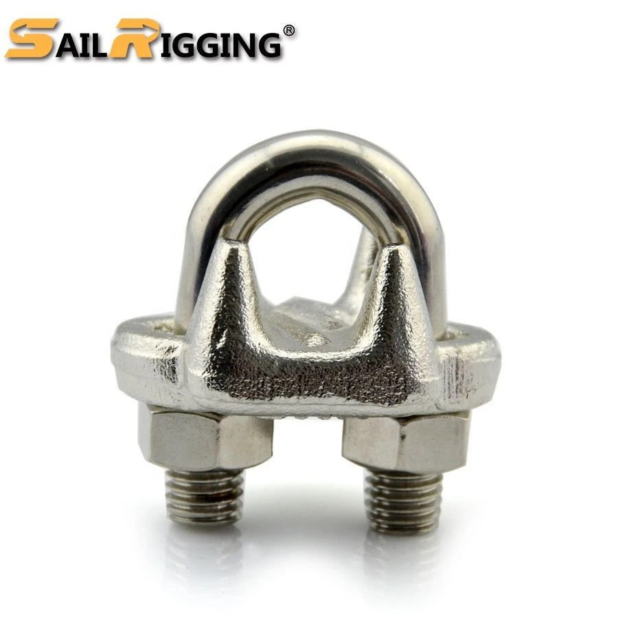 stainless steel wire rope clamp