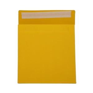 Manufacture wholesale colored envelope with self-adhesive flap
