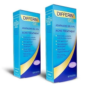 Differin Adapalene Gel 0.1% Acne Treatment, 45 gram