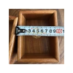 Vietchoice Eco Friendly Handmade Small Wooden Storage Box for  Accessories Home Organizer Made in Vietnam Whole sale