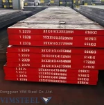1.2379/D2 steel Flats
