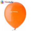 10 Inch Advertising Round Logo Custom Printed Natural Latex Matte Balloon