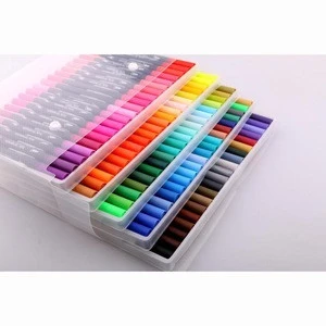 100 color colorful Watercolor Brush Pens and Loose Packaging calligraphy brush pen