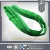Import 100% POLYESTER 2Ton Green  ROUND SLING one way webbing sling from China