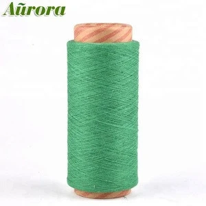 100% Polyester Dyed Yarn  recycled polyester yarn knitting and weaving OE yarn