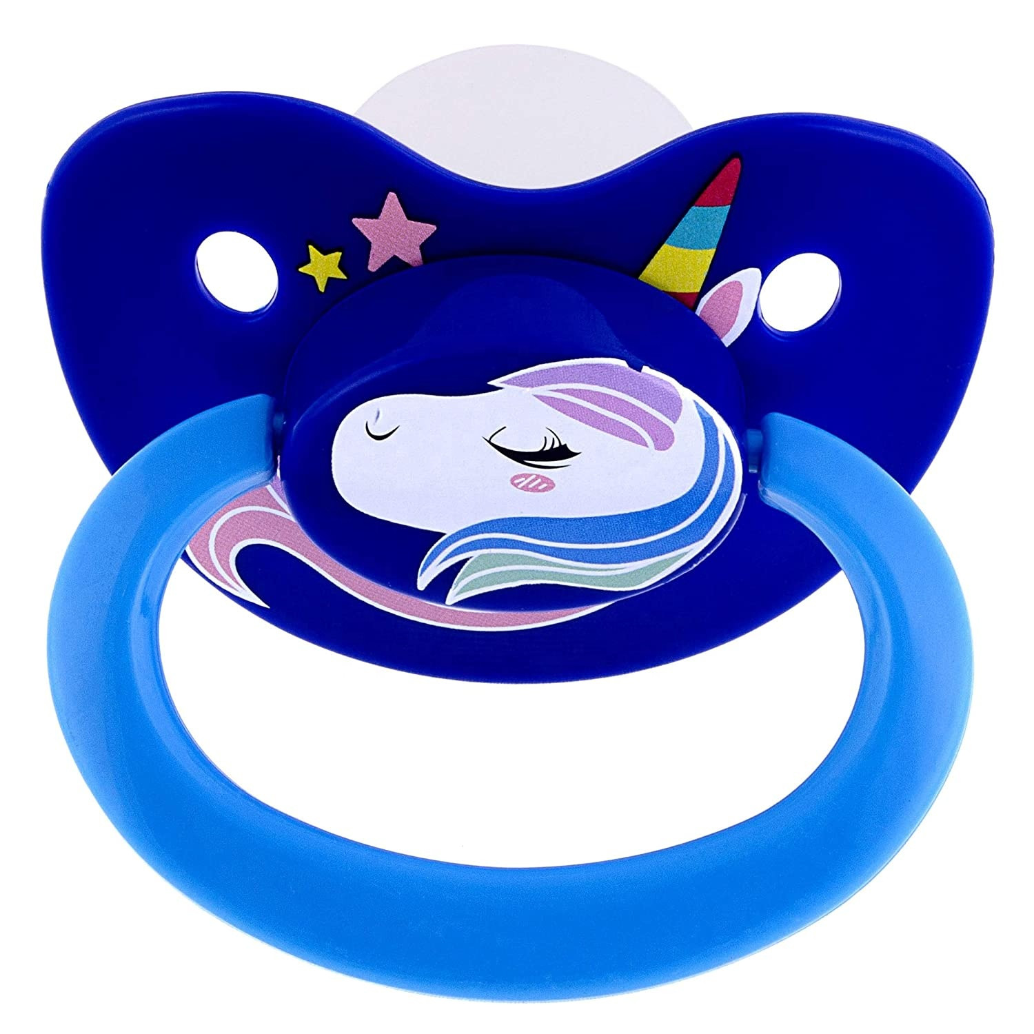 Buy 100% Silicone Baby Pacifier, 0m+, Blue, 3 Count, Ps14001-web from ...